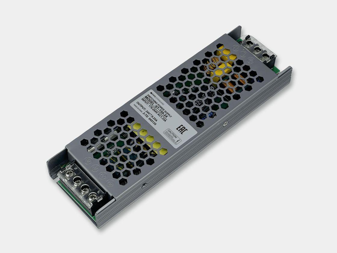 Блок питания для светодиодных лент SWG Standard 24 В, 150 Вт, IP20, ST-150-24 00-00045135