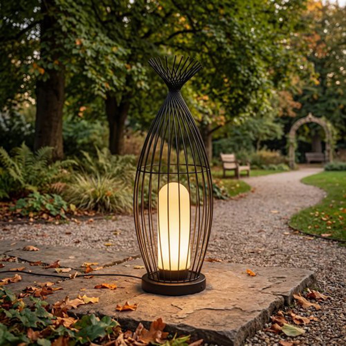 Ландшафтный светильник Reluce 09981-0.7-001JH 0.6M E27 BK RLOS