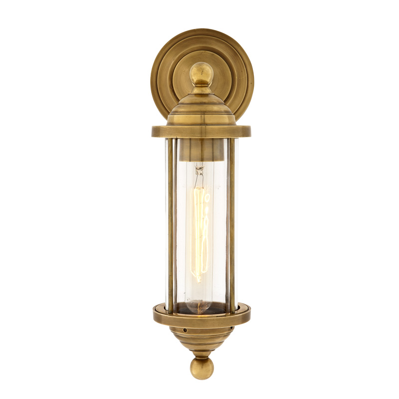 Настенный светильник Delight Collection Clayton KM0816W-1 brass