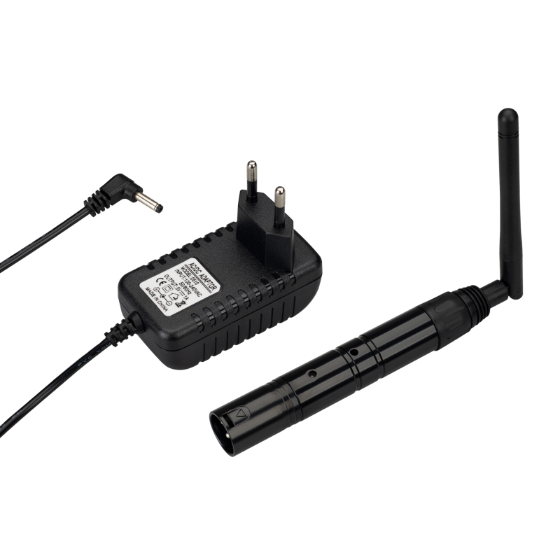 Усилитель Arlight Smart-DMX-Transmitter Black (5V, XLR3 Female, 2.4G) 028416