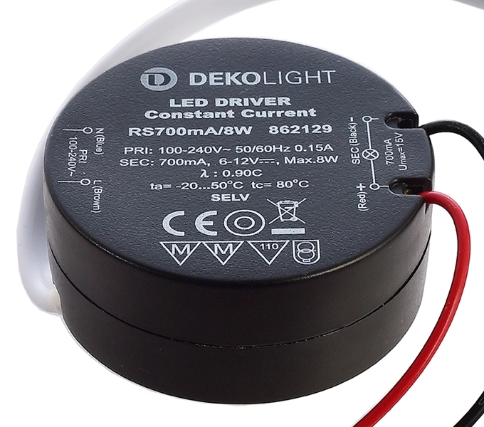 Блок питания Deko-Light Eingangsspannung 8Вт 100-240В IP20 862129