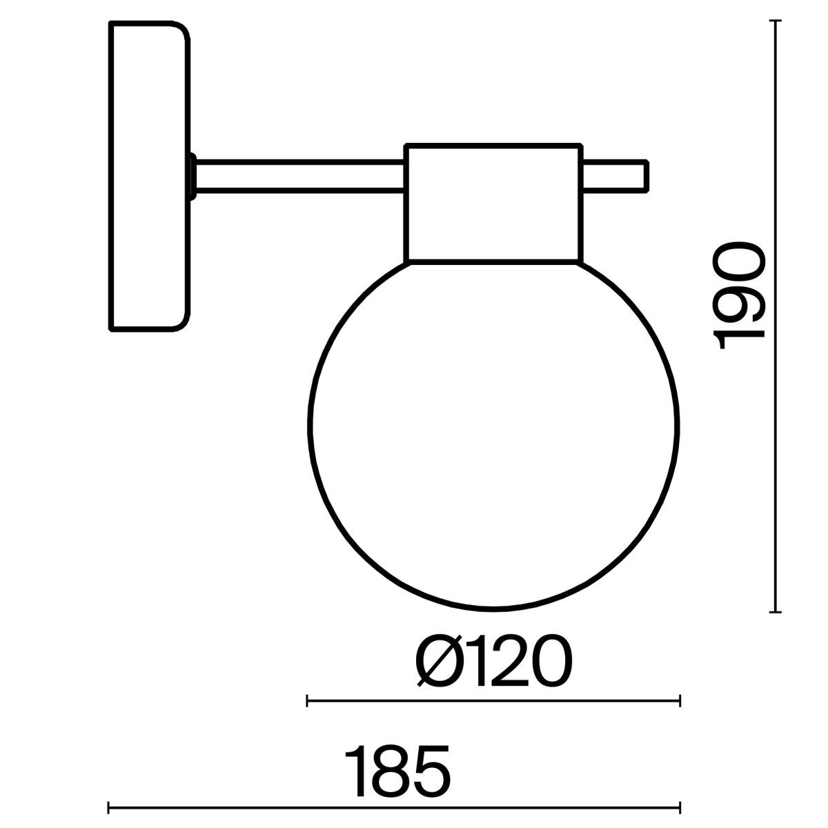 Бра Freya Gatsby FR5233WL-01BS
