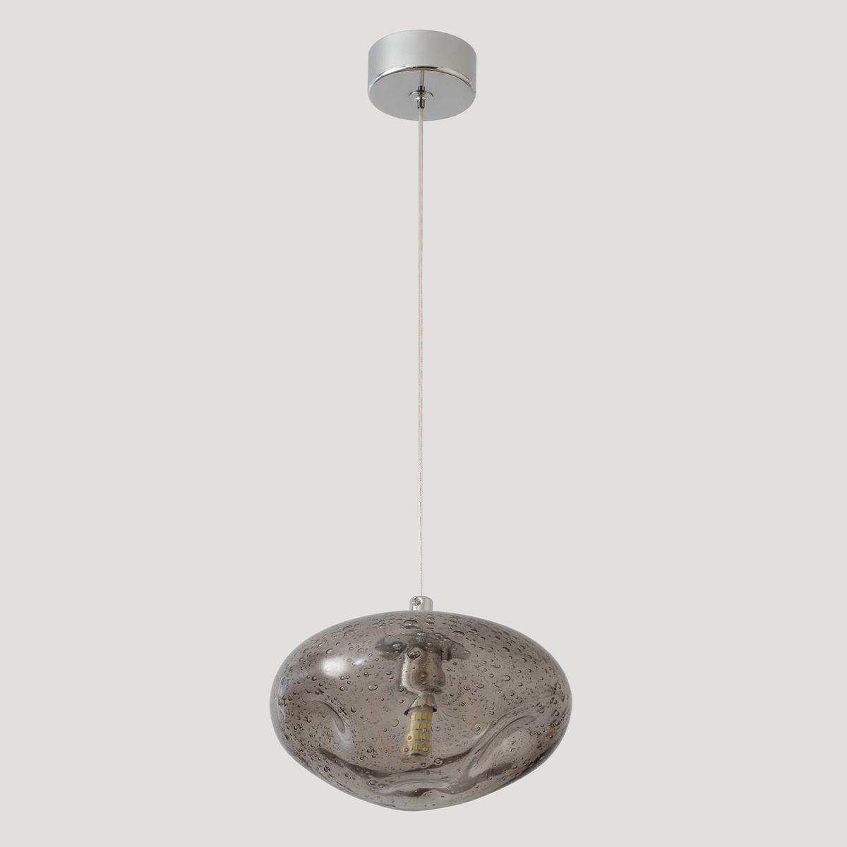 Подвесной светильник Crystal Lux FORMLESS SP1 SMOKE