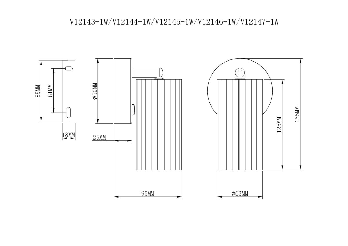 Спот Moderli Cora V12144-1W в Москве