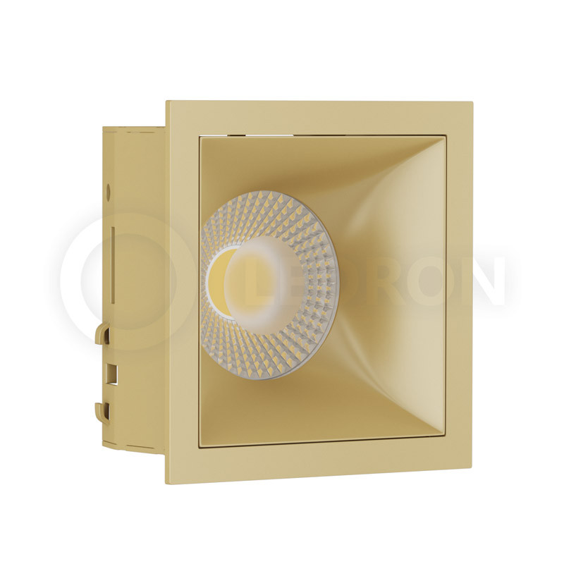 Встраиваемый светильник LeDron RISE KIT 1 GU10 Gold/Gold