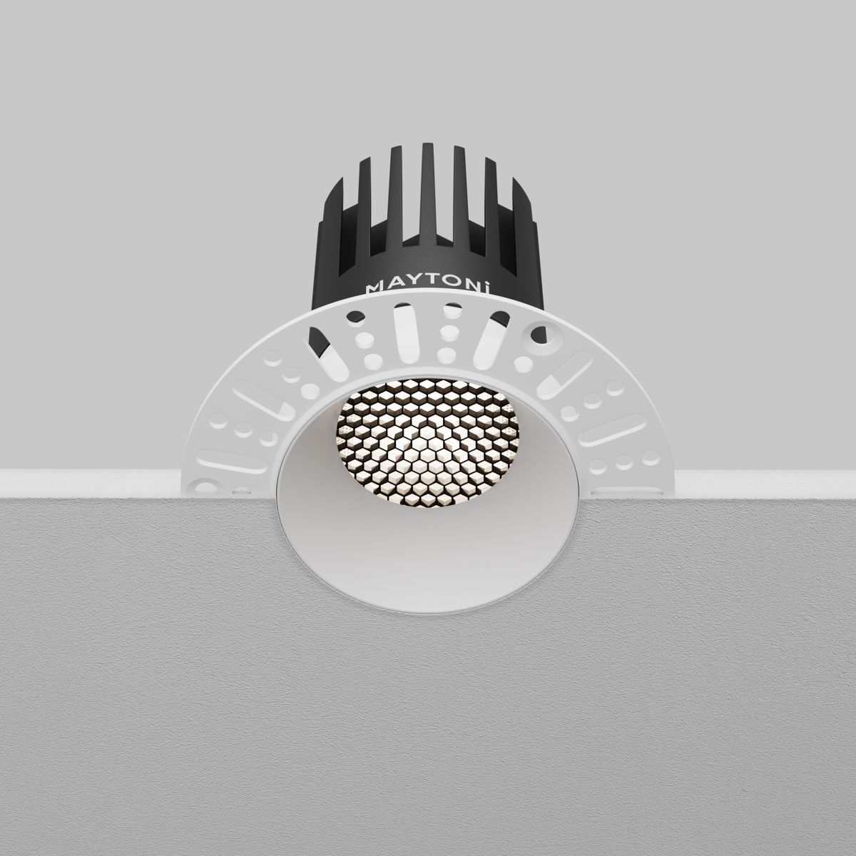 Встраиваемый светильник Maytoni Dip DL121-15W-4K-TRS-W в #REGION_NAME_DECLINE_PP#