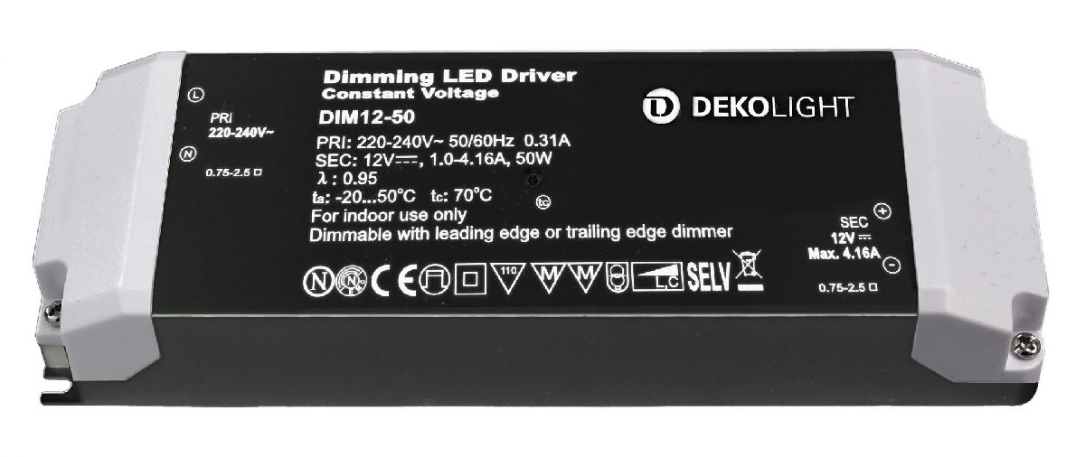 Блок питания Deko-Light 50Вт 220-240В IP20 862220