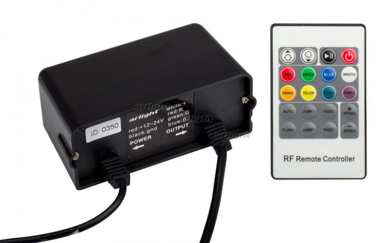 Контроллер Arlight LN-RF20B-W (12/24V,144/288W, ПДУ 20кн) 015070