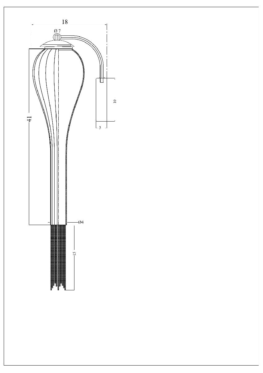 Бра Arte Lamp Waterfall A1577AP-1CC