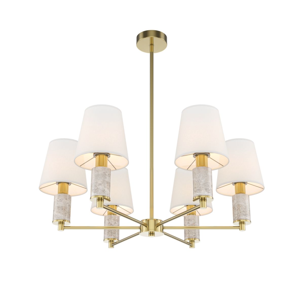 Люстра на штанге Maytoni Lira MOD483PL-06BS