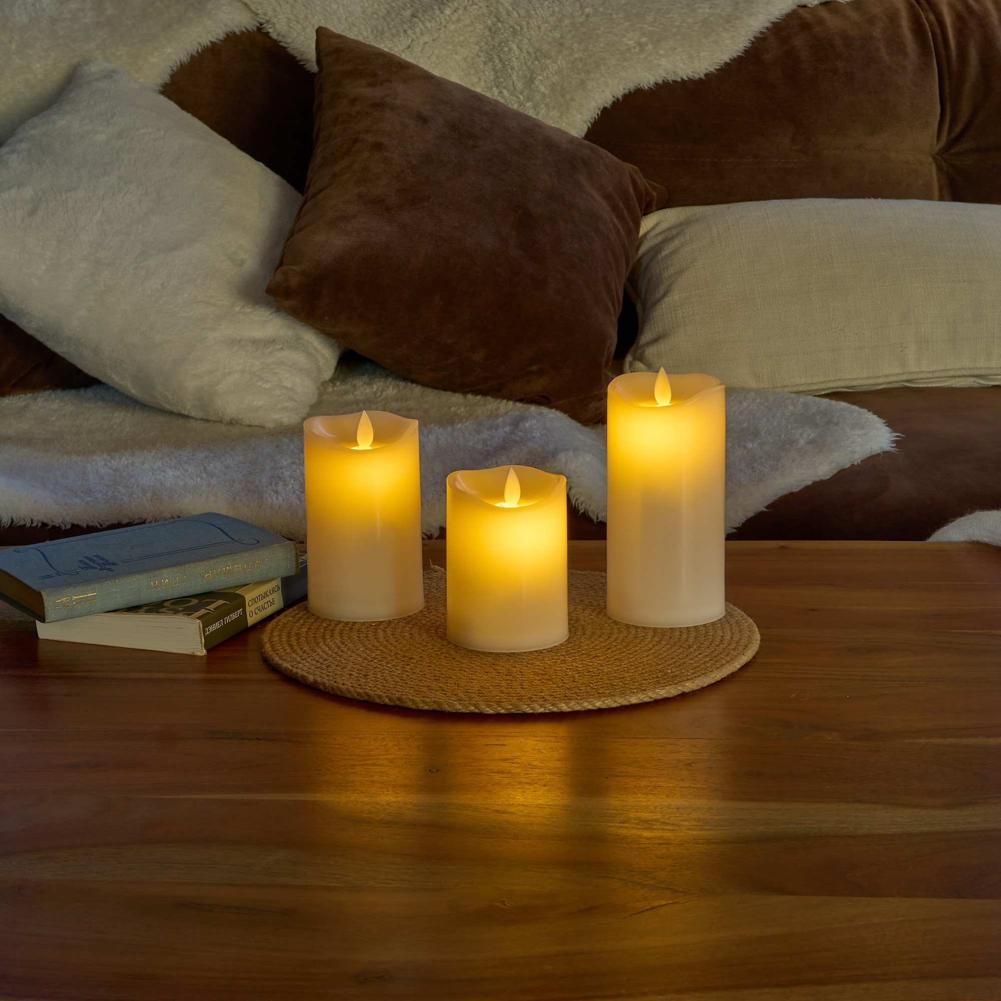 Фигурка светодиодная Свеча Uniel ULD-F065 WW RC CANDLE SET3 UL-00012459