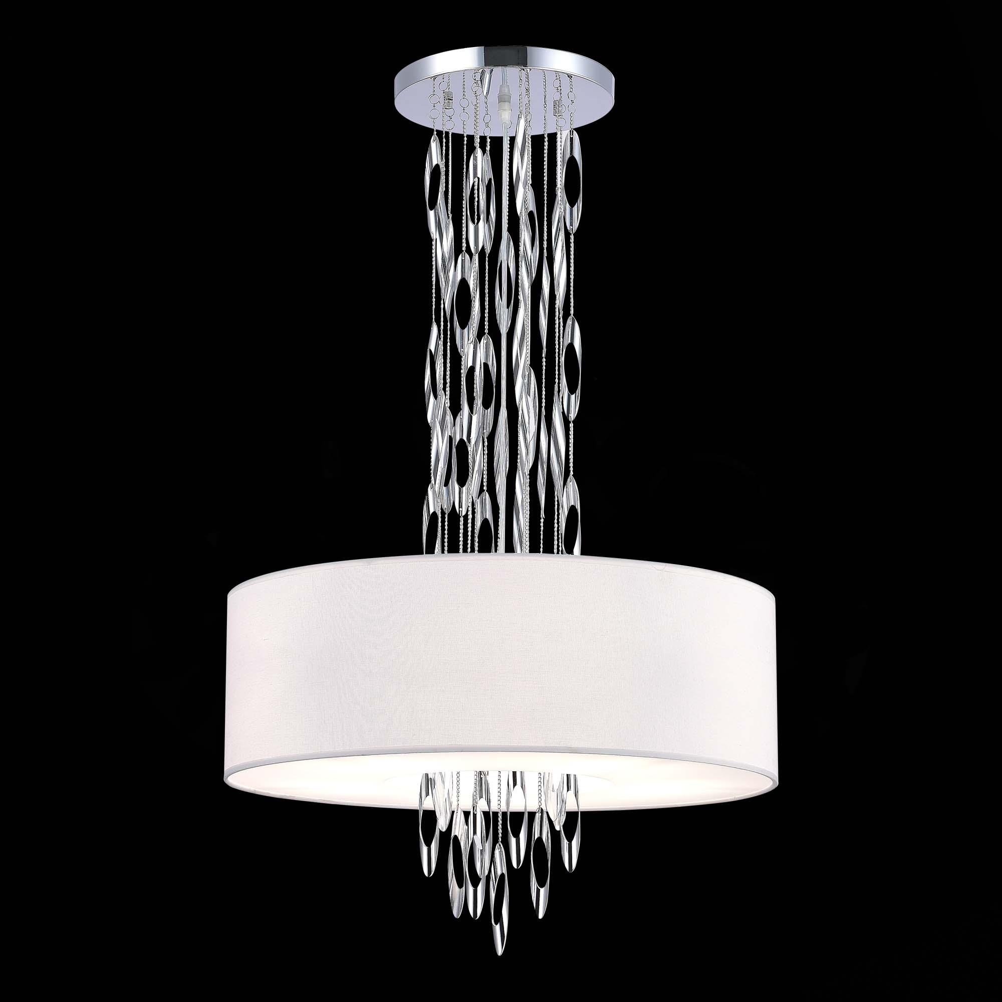 Подвесная люстра с абажуром из ткани ST Luce Nettuno SL1353.103.05