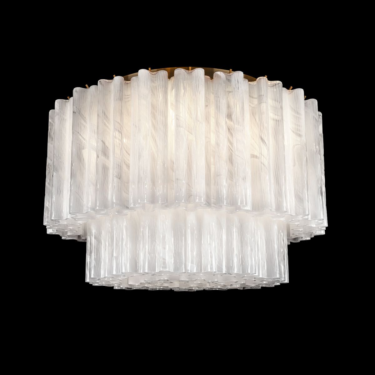 Потолочная люстра стекло Loft IT Murano 10580C/600 White