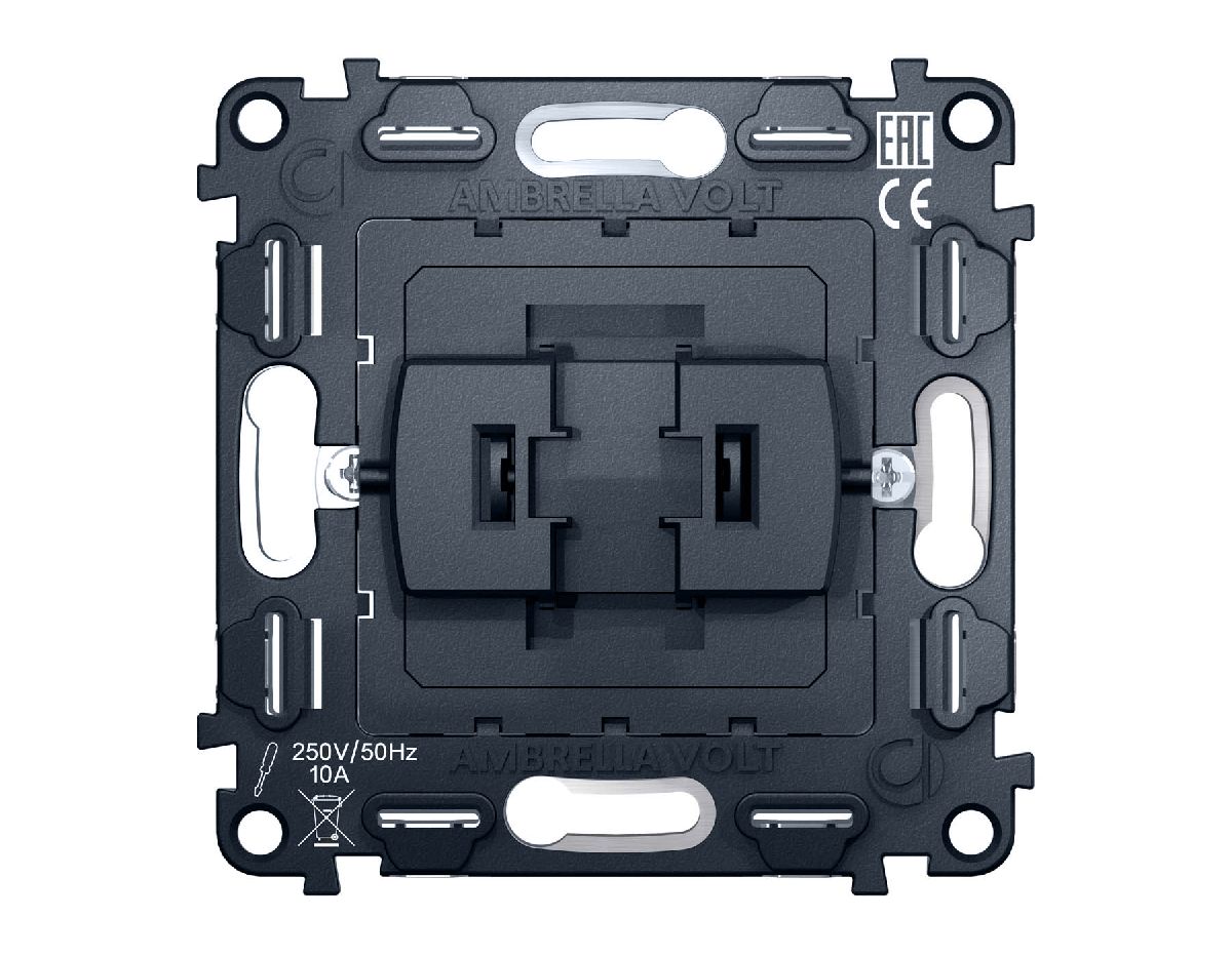 Механизм 1-кл перекрестного выключателя Ambrella Volt Quant VM112