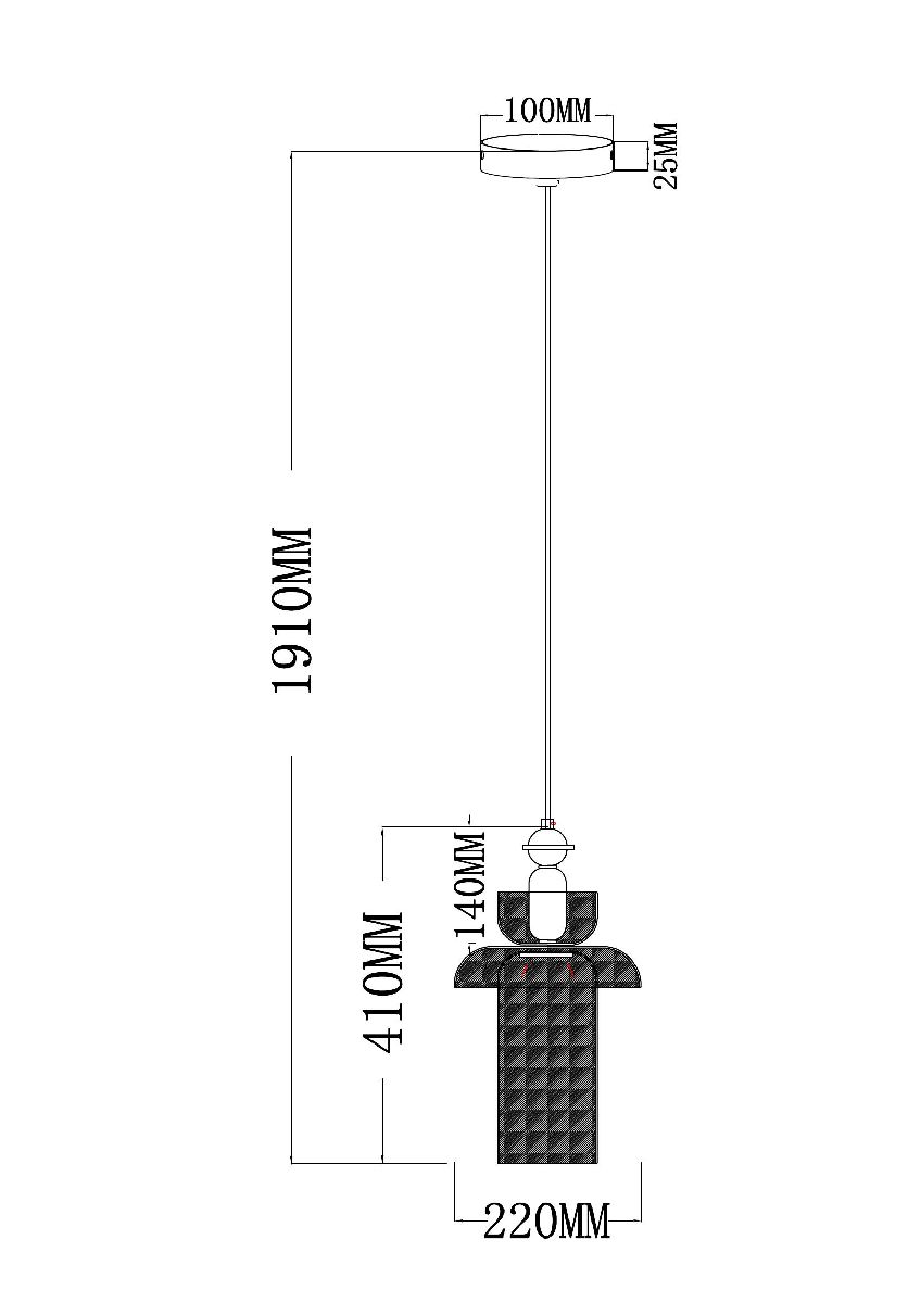 Подвесной светильник Arte Lamp Adagio A2791SP-1SM