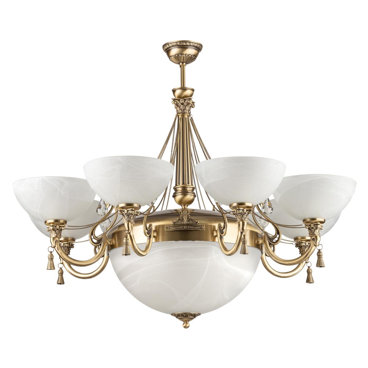 Подвесная люстра Kutek Roma ROM-ZW-8+1 (P)