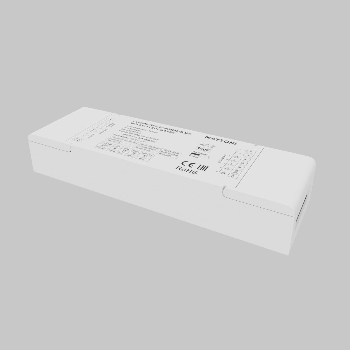 Wi-Fi контроллер для светодиодной ленты RGB MIX 12-48В Maytoni Lighting control 742002