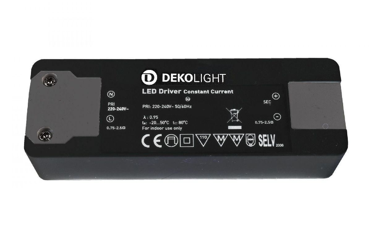 Блок питания Deko-Light 20Вт 220-240В IP20 862260