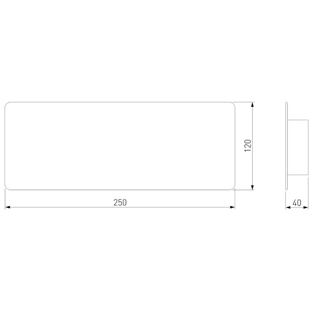 Настенный светодиодный светильник Elektrostandard Angle 4690389173998