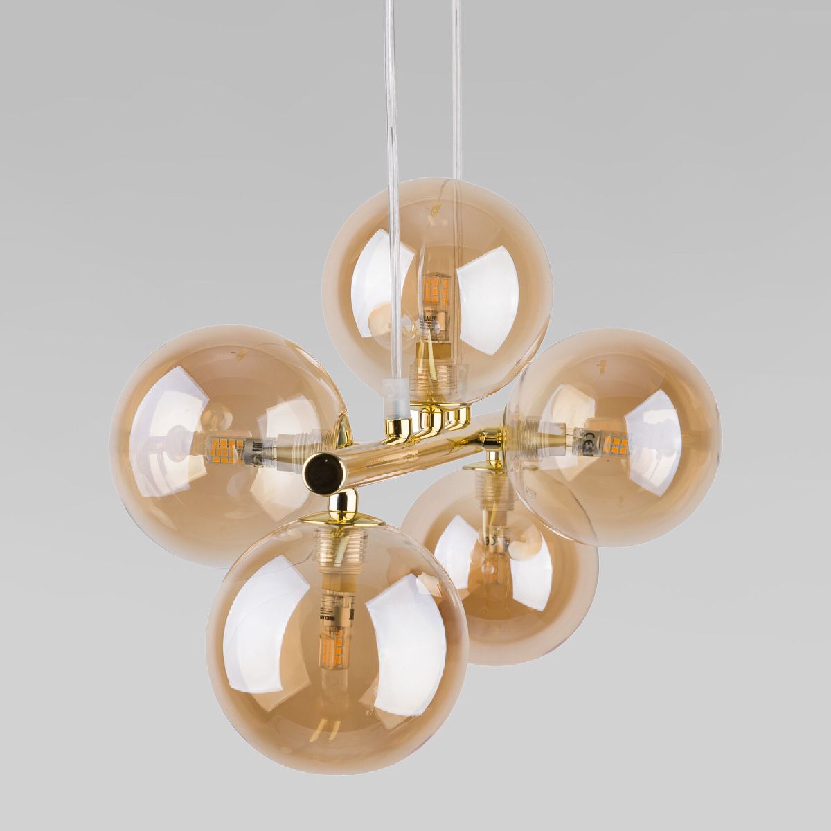 Подвесная люстра TK Lighting 4549 Estera Gold a065195