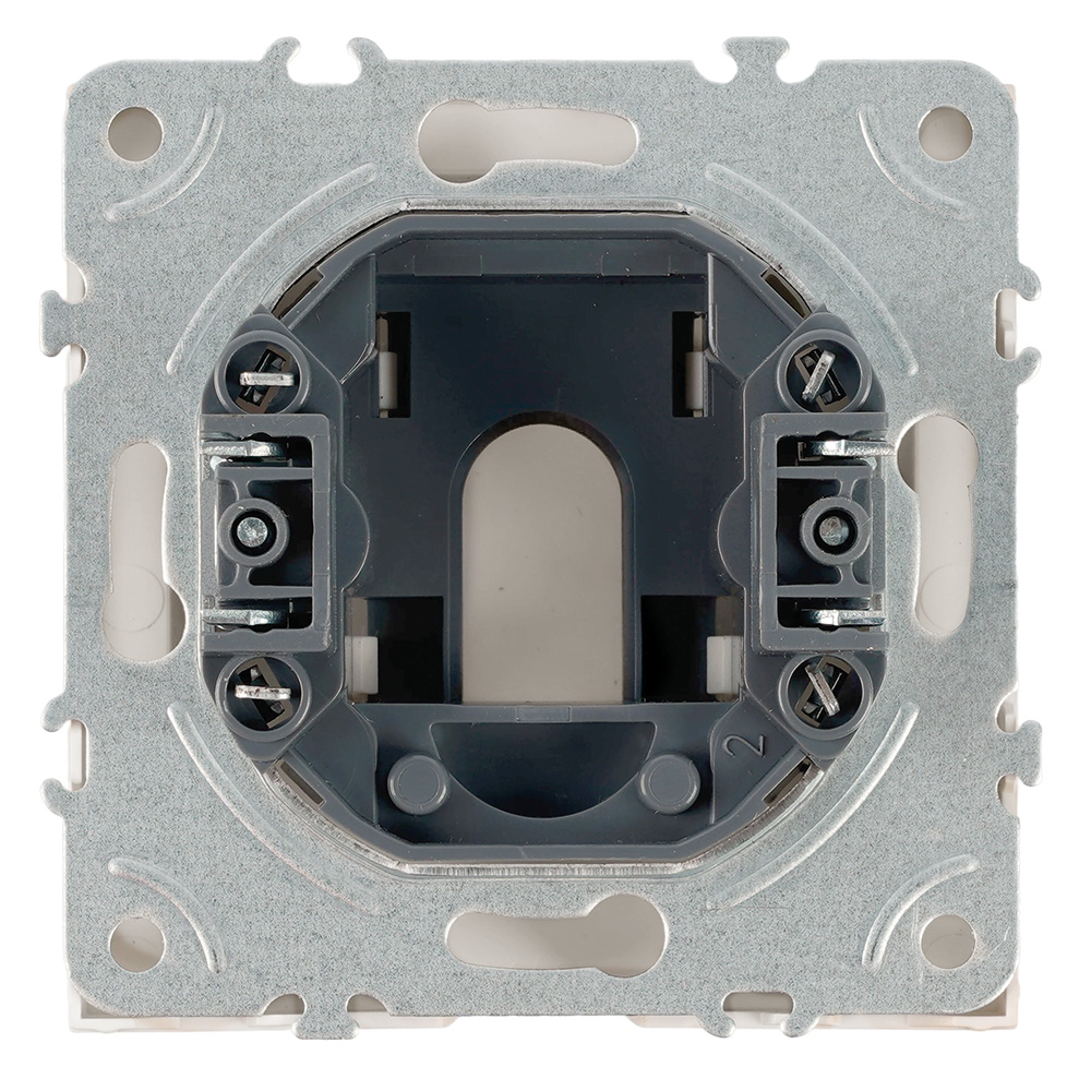 Кабельный вывод ( механизм) Stekker Эмили белый фарфор soft-touch RST00-5119-01 50220