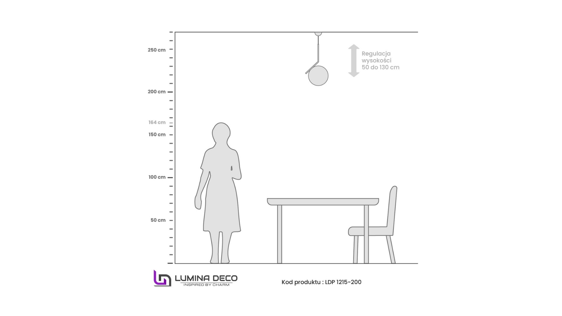 Подвесной светильник Lumina Deco Sorento LDP 1215-200 WT+MD в #REGION_NAME_DECLINE_PP#