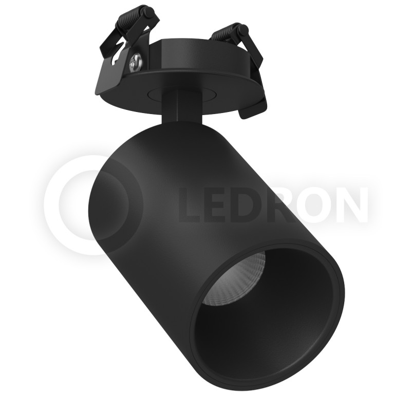 Встраиваемый светильник Ledron MJ-1077 Black