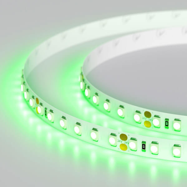 Светодиодная лента Arlight RT-A120-8mm 24V Green(9.6 W/m, IP20, 2835, 5m) 008782(2)