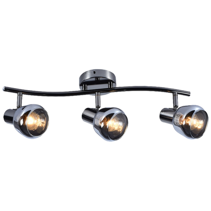 Спот Reluce 05960-0.8-03 PEARL BK (DARK CHROME)