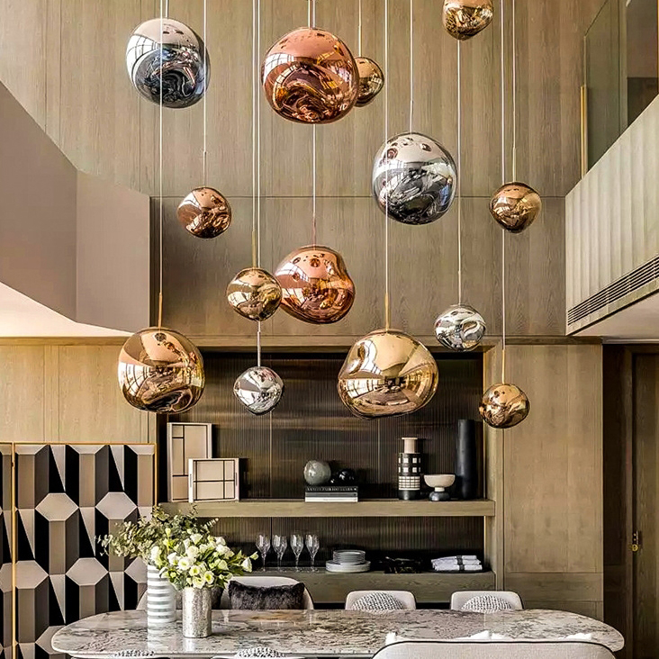 Подвесной светильник ImperiumLoft Tom Dixon Melt 233054-22