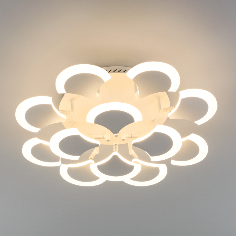 Потолочный светодиодный светильник Eurosvet Geisha 90159/12 белый