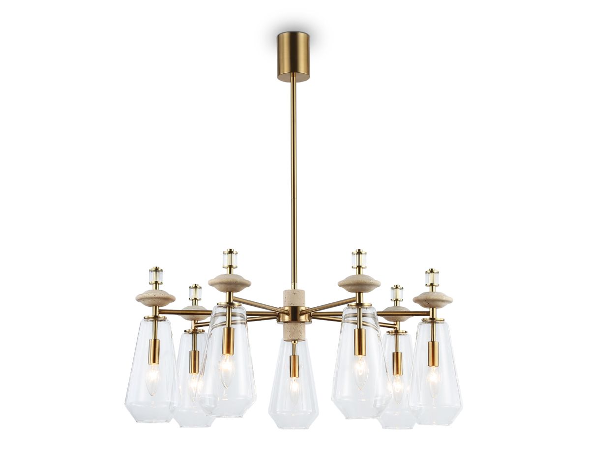 Люстра на штанге Ambrella Light High Light Ceramo Modern LH53306