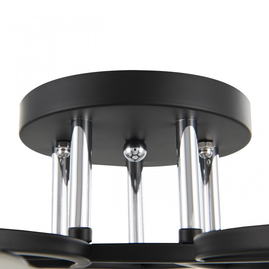 Потолочная люстра Arte Milano Amalfi 325885/5A BK+CR