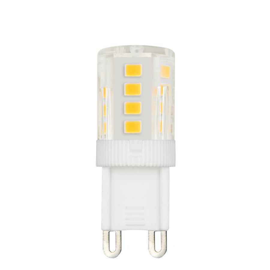 Лампа светодиодная Volpe LED-JCD-4,5W/3000K/G9/CL/SLS UL-00008651