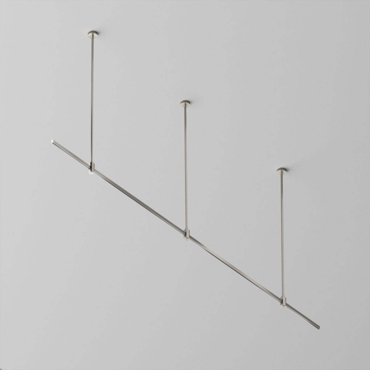 Основание Long прямое на жестких подвесах для трековых светильников Maytoni Technical Flarity TFC-Flar-L01-PT