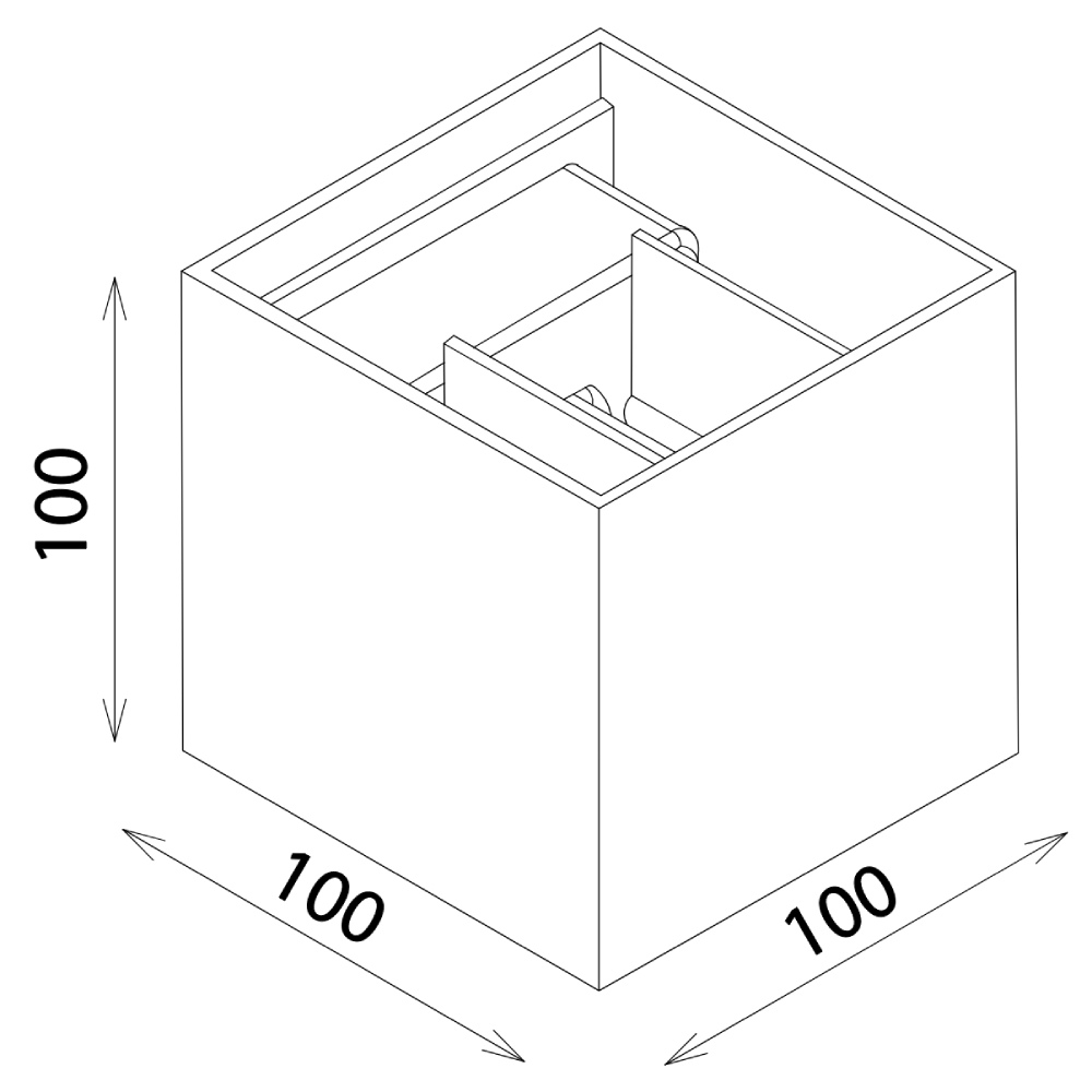Уличный настенный светодиодный светильник Elektrostandard 1548 Techno LED Winner 4690389106279