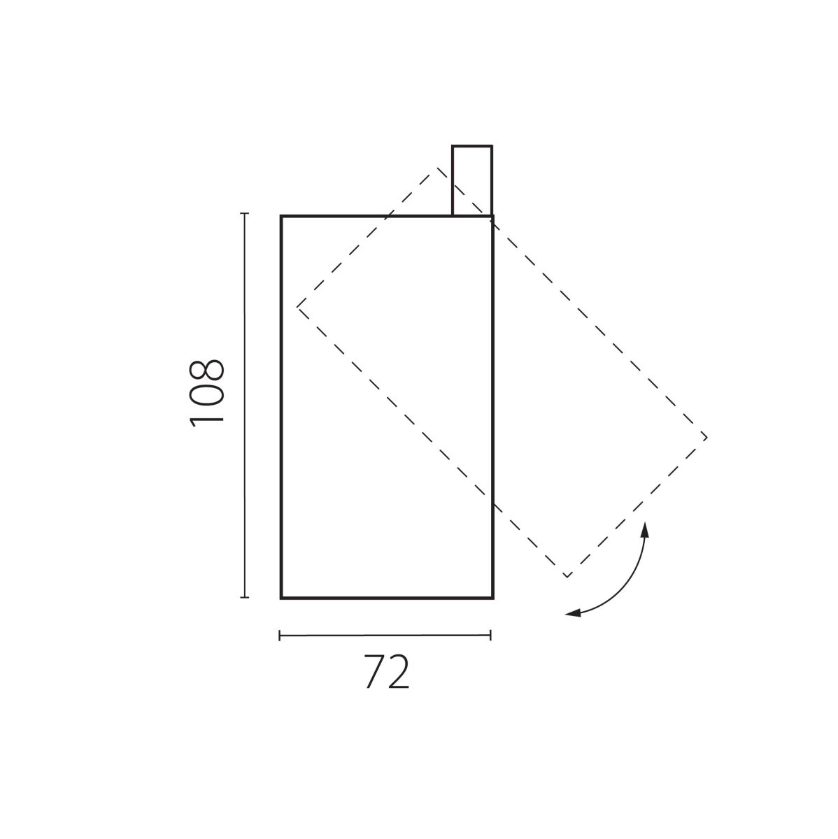 Трековый трехфазный светильник для систем QUATTRO либо потолочный (накладной или встраиваемый) Lightstar Alta Base 215236