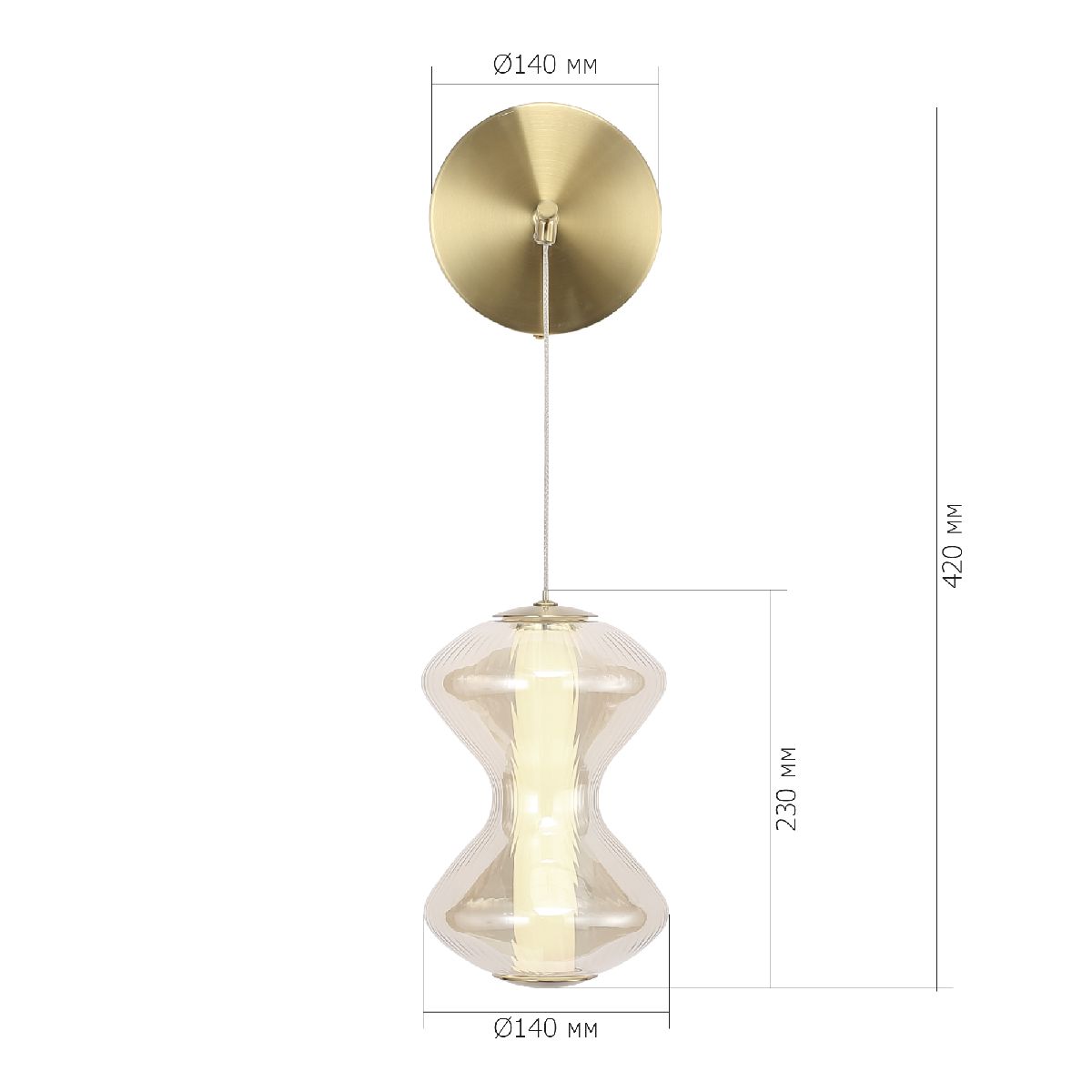 Бра ST Luce Spine SL6136.201.01