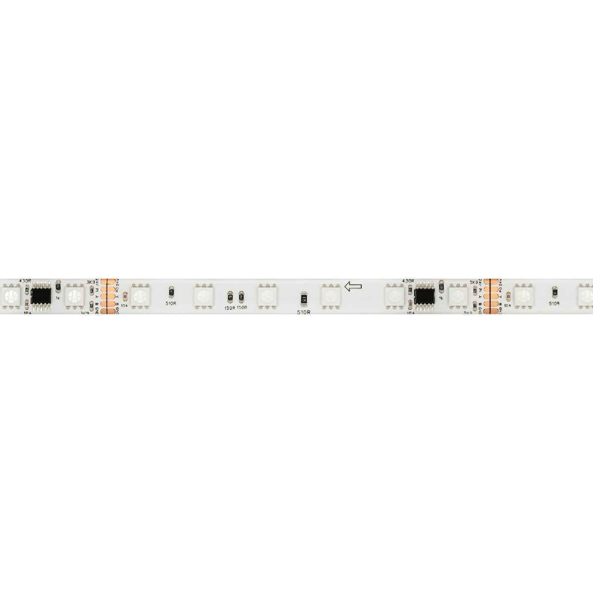 Светодиодная герметичная лента Arlight DMX-SE-B60-10mm 24V RGB-PX6 (14 W/m, IP65, 5060, 5m) 039607
