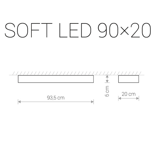 Потолочный светодиодный светильник Nowodvorski Soft Led 9533
