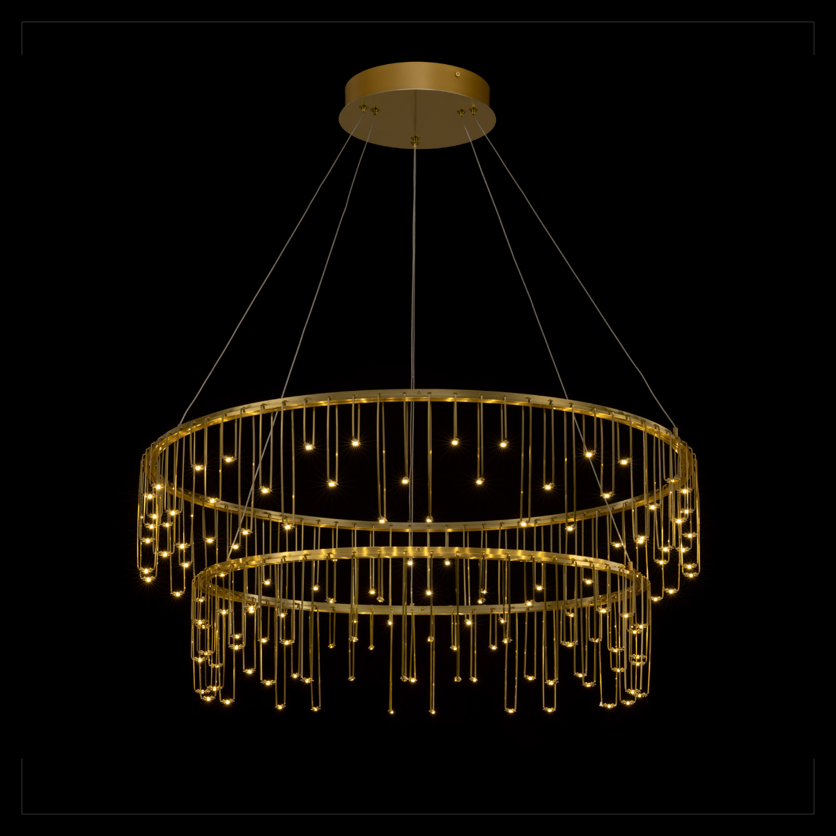 Подвесной светильник кольцевой кольцо Delight Collection MD23001008-2B gold