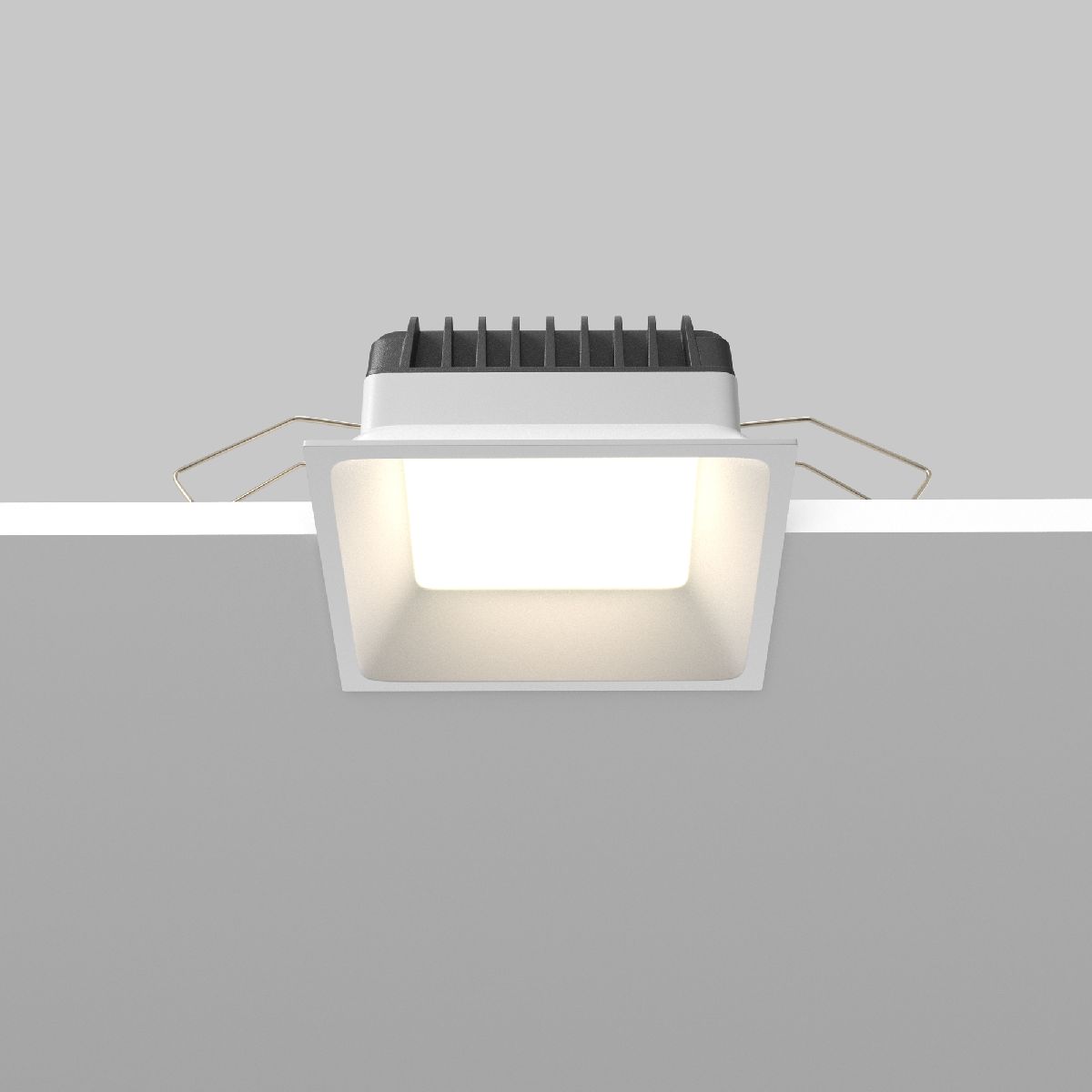 Встраиваемый светодиодный светильник Maytoni Technical Downlight Okno DL056-12W3-4-6K-W