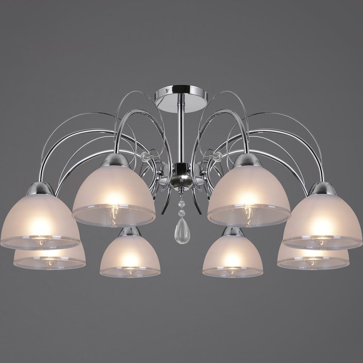 Люстра на штанге ILLUMICO ILLUMICO IL0495-8CSQ-25CH ELITE