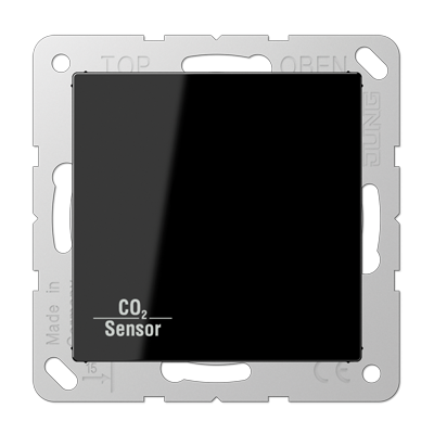 Датчик углекислого газа, влажности и комнатной температуры Jung CO2A2178SW
