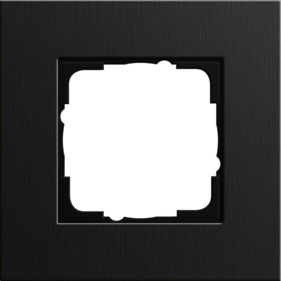 Рамка 1-постовая Gira Esprit черный 0211126