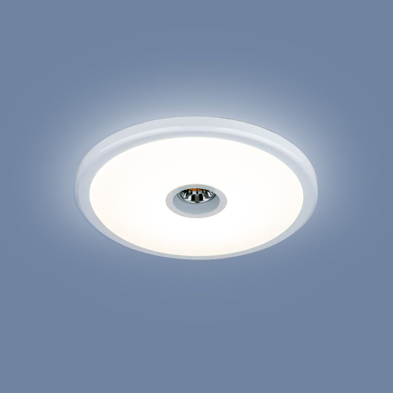 Встраиваемый светодиодный светильник Elektrostandard 9912 LED 6+4W WH белый 4690389135835