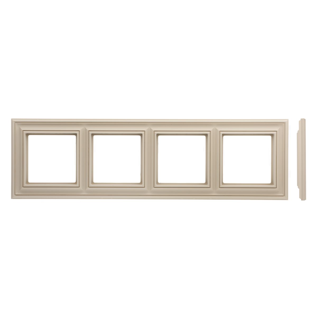 Рамка 4 постовая кремовая матовая Liregus Retro K14-345-04.R/ONC