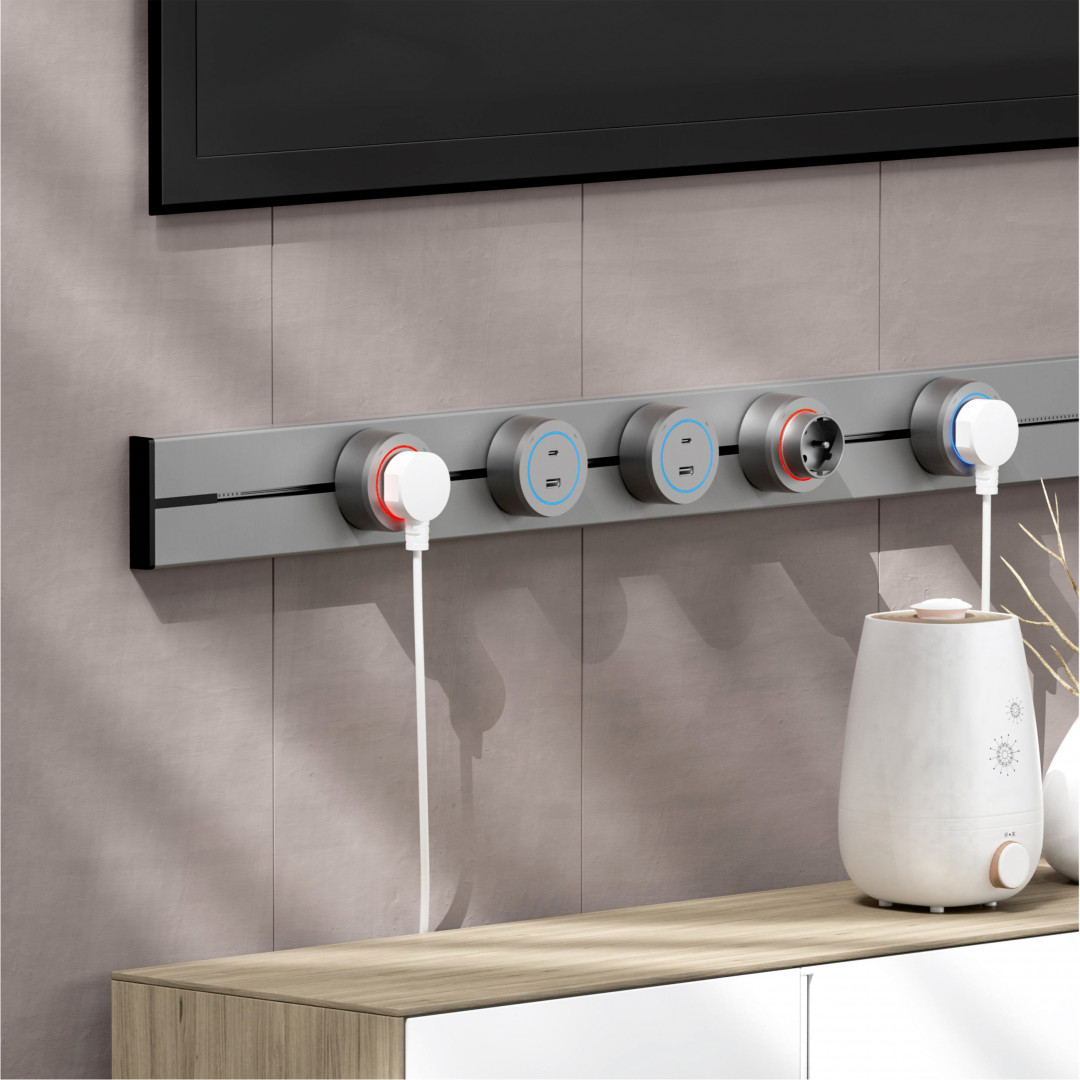 Трековый светильник Arte Milano Am-track-sockets 397953TLS/LWS Black