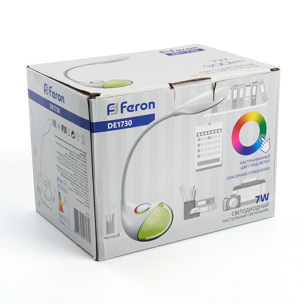 Настольный светодиодный светильник Feron DE1730 41553