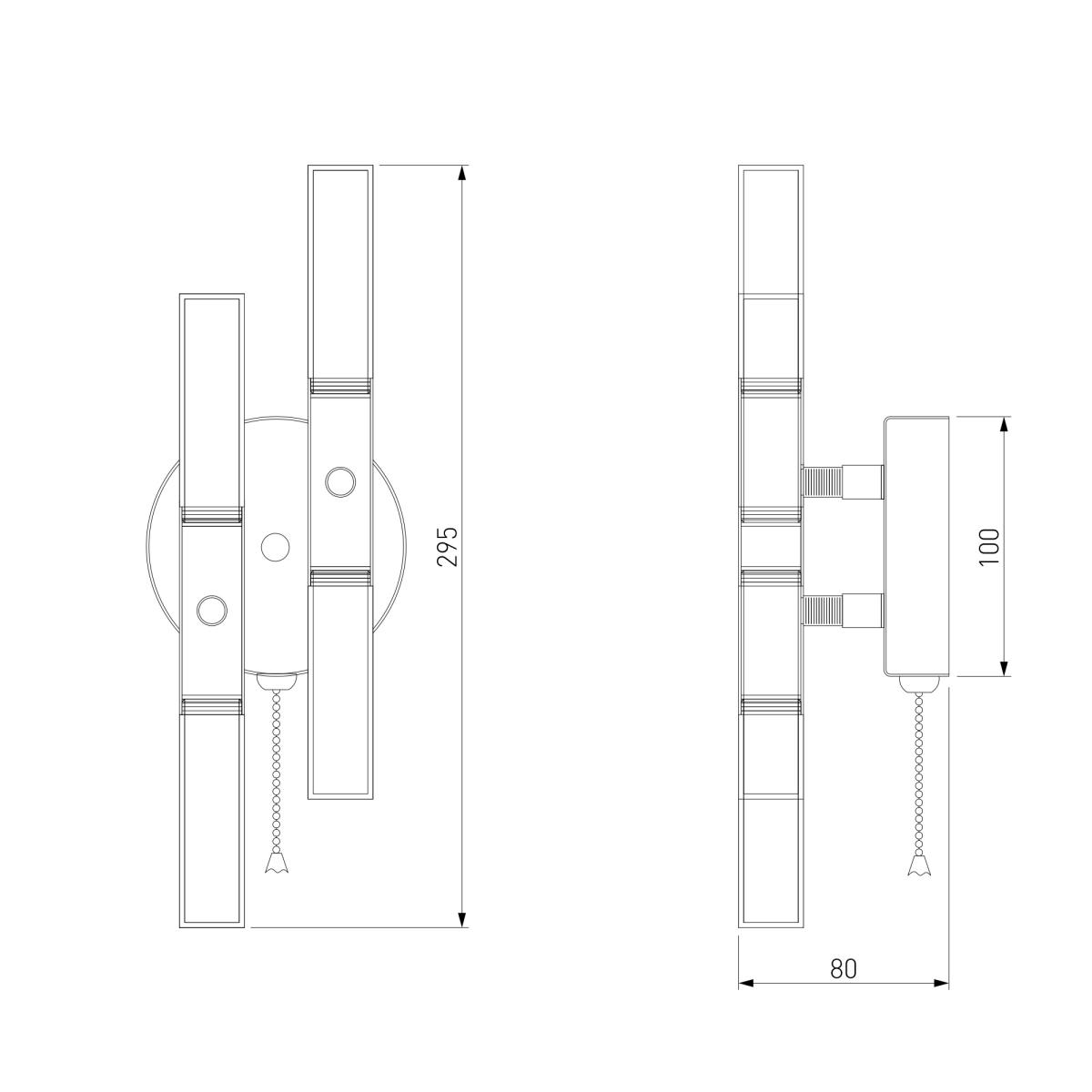 Настенный светильник Bogate's Bastone 351/4 (570/4)